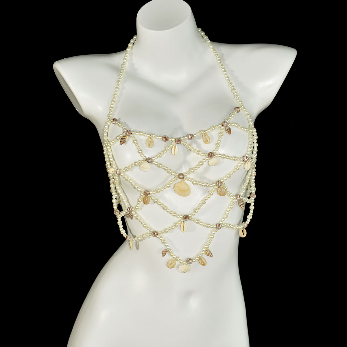 Body Jewelry Retainers - Moda imitazione perla reggiseno gonna in