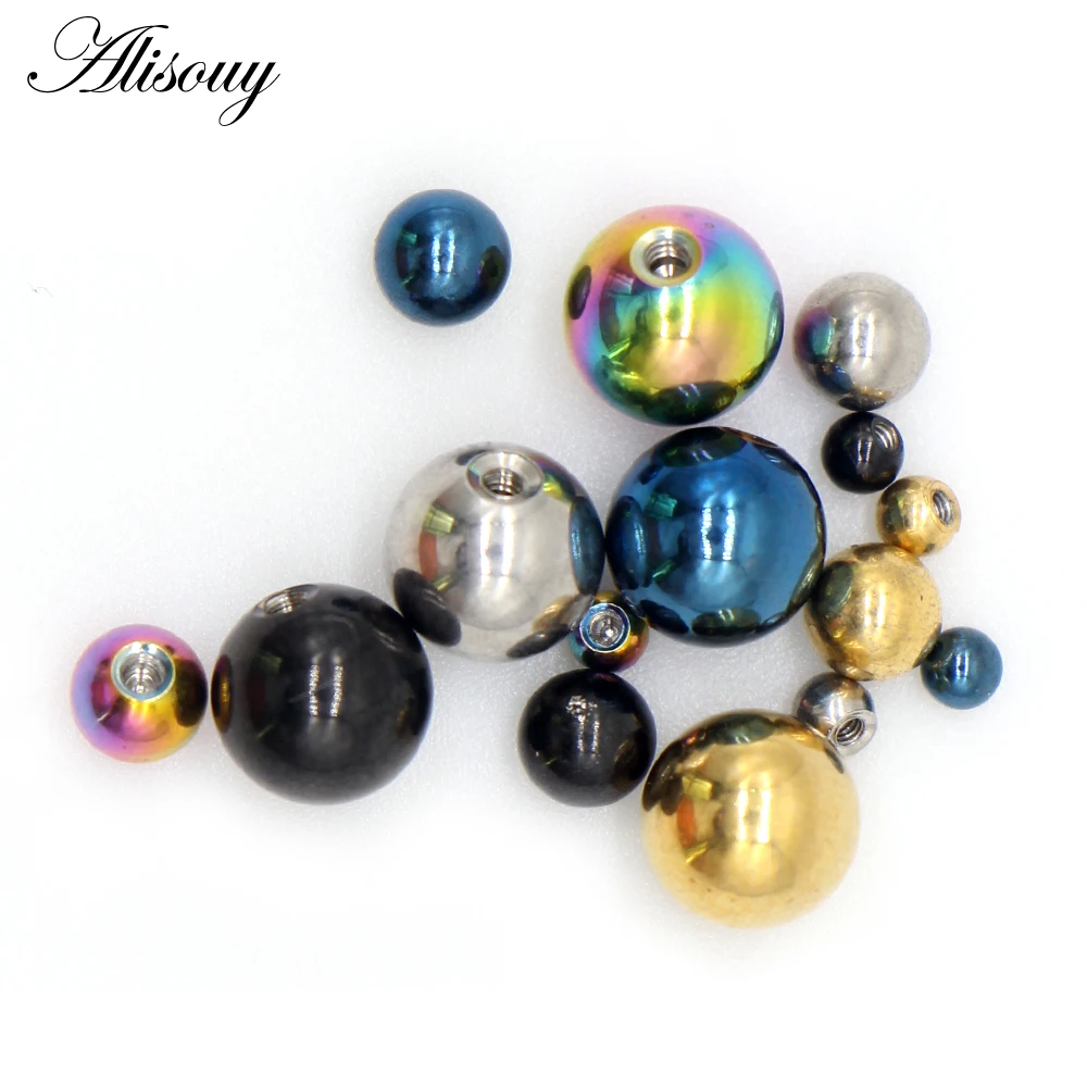 Body Jewelry Replacement Ball - Alisouy 10 Pezzi/lottp Sfere di Ricambio