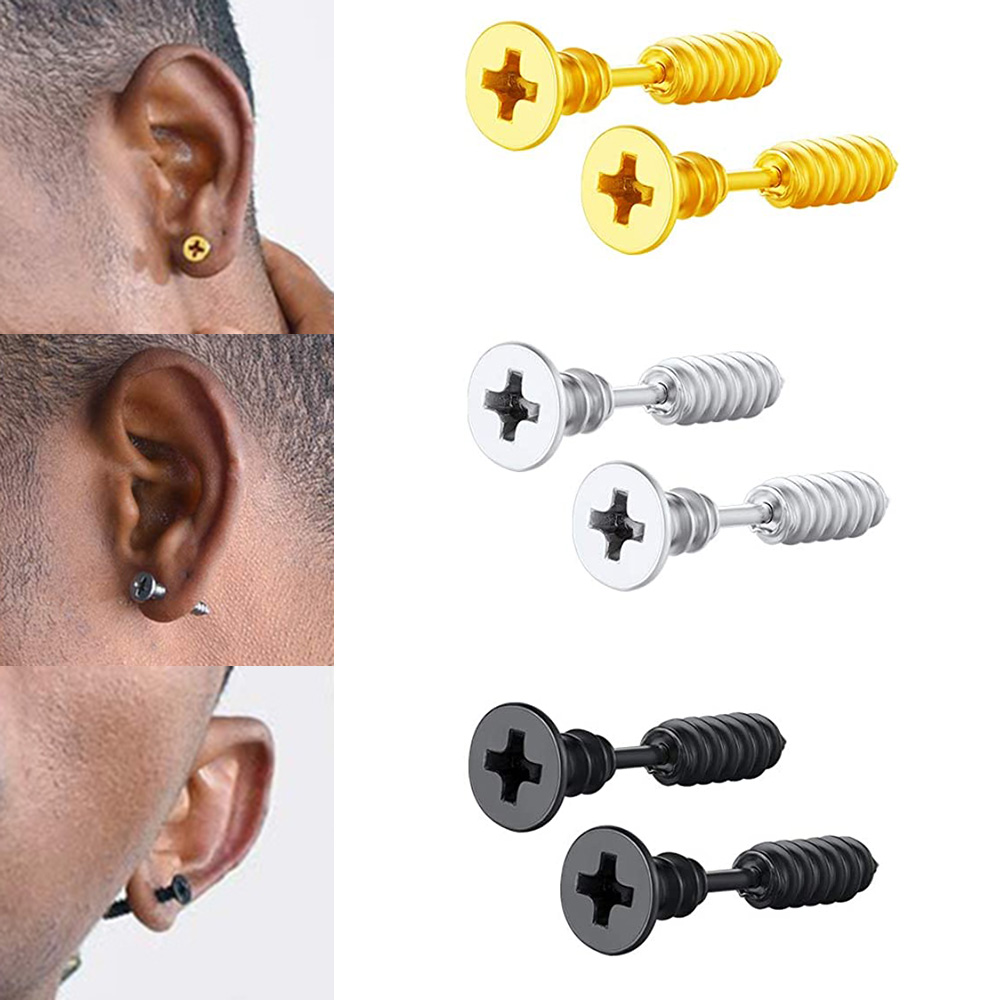 Body Jewelry Surgical Steel - 2 pezzi in acciaio chirurgico punta