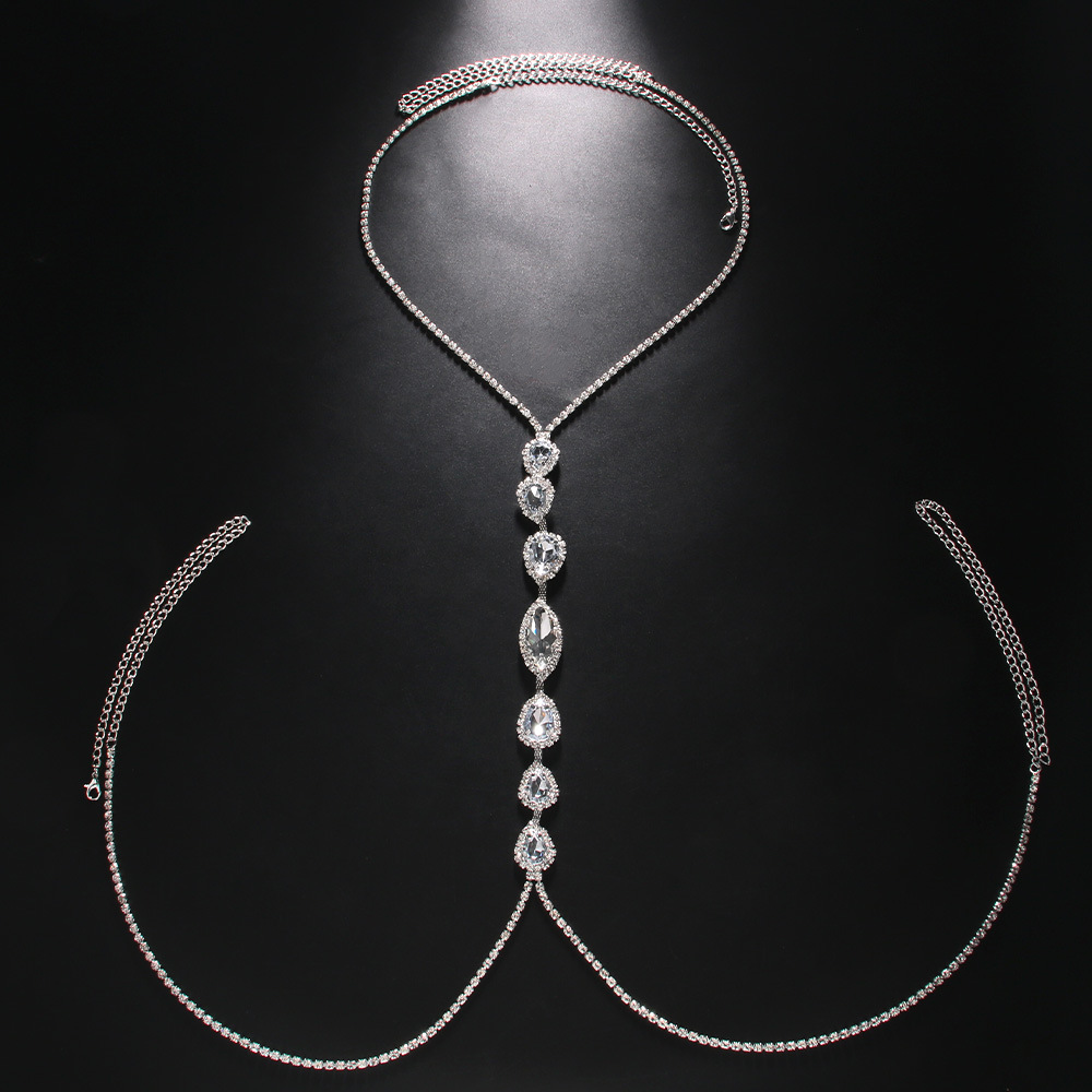Collana sexy con goccia d'acqu - Body Jewelry Necklace recensione e prezzo