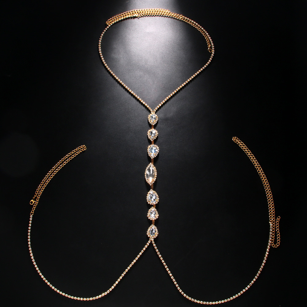 Collana sexy con goccia d'acqu - Body Jewelry Necklace recensione e prezzo