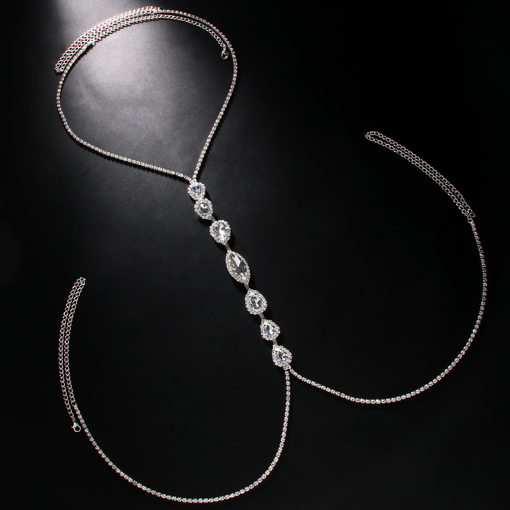 Collana sexy con goccia d'acqu - Body Jewelry Necklace recensione e prezzo