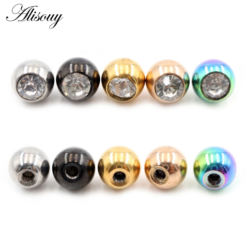 2 pezzi, 14G/16G, zircone, acc - Body Jewelry Replacement Ball recensione e prezzo