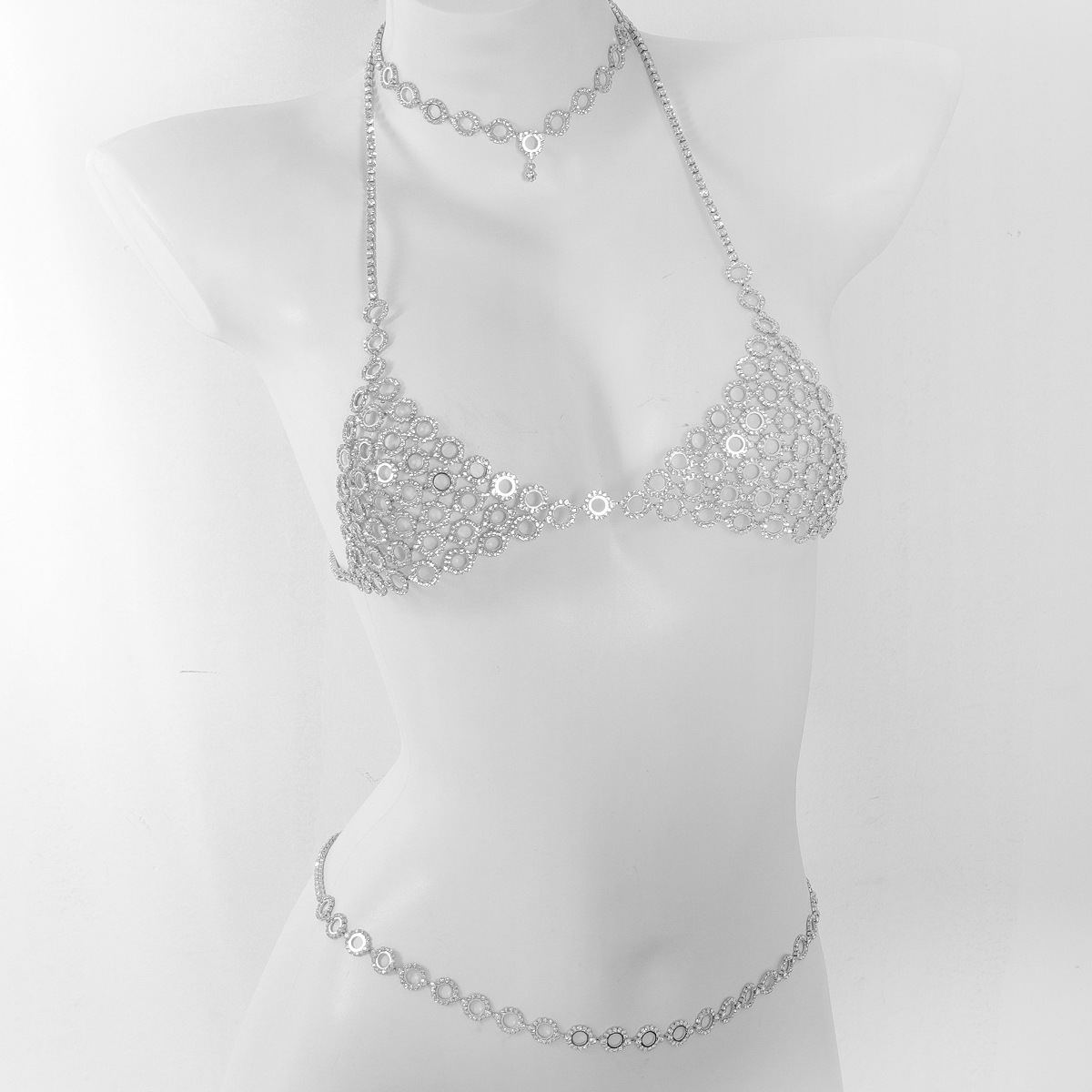 Collana a catena in vita con r - Body Jewelry Retainers recensione e prezzo