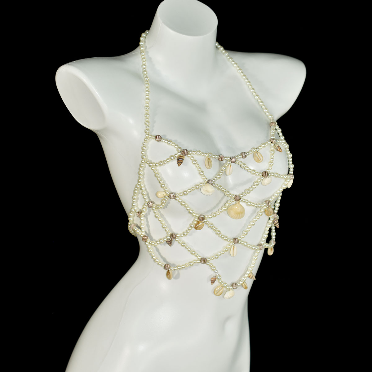 Moda imitazione perla reggisen - Body Jewelry Retainers recensione e prezzo