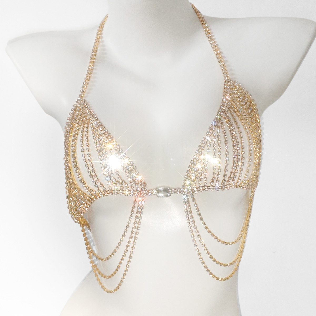 Nappe alla moda Sexy reggiseni - Body Jewelry Retainers recensione e prezzo