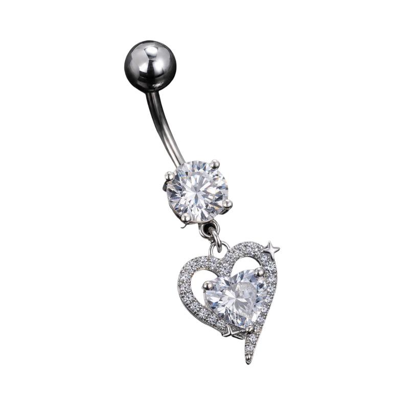 1 Pezzo Anello Pendente per Om - Body Jewelry Surgical Steel recensione e prezzo