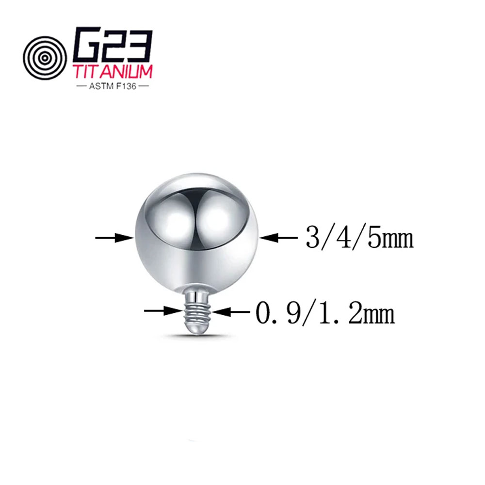 Commercio all'ingrosso 10/50 p - Body Jewelry Replacement Ball recensione e prezzo