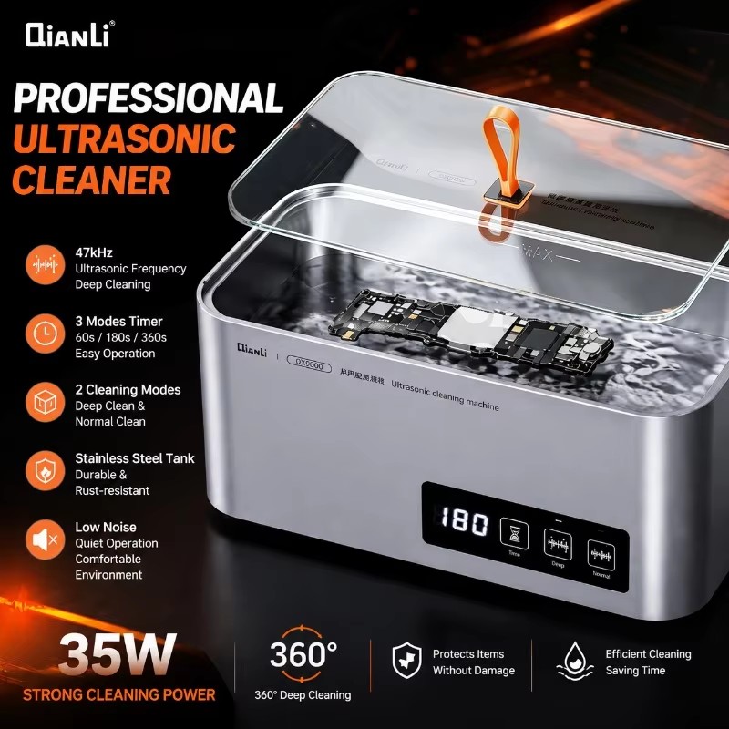 QIANLI QX9000 Pulitore a Ultra - Body Jewelry Repair recensione e prezzo