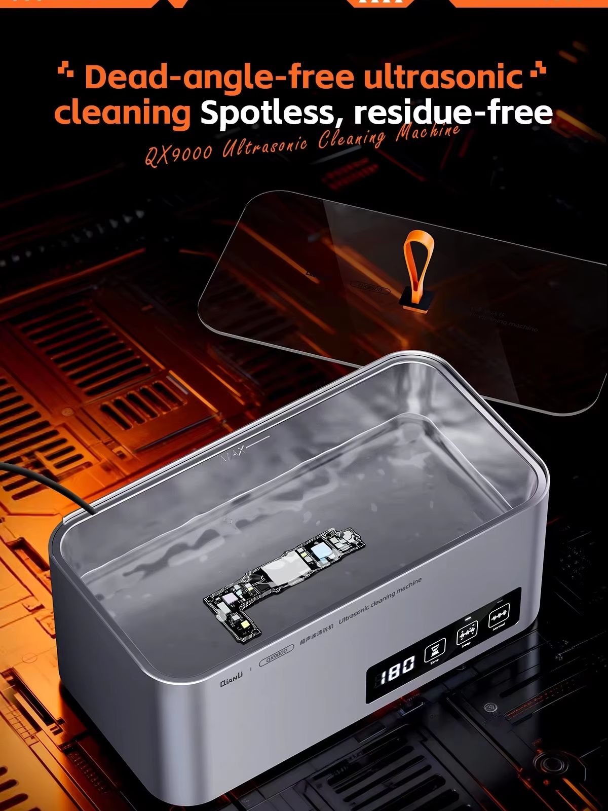 QIANLI QX9000 Pulitore a Ultra - Body Jewelry Repair recensione e prezzo