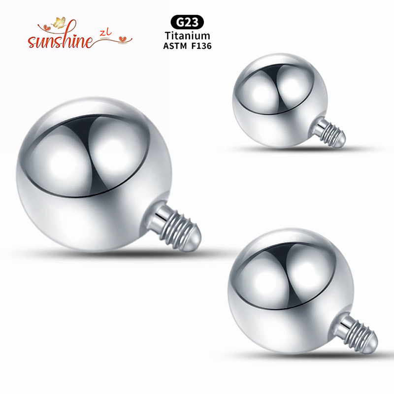 1 pz filettatura interna sfera - Body Jewelry Replacement Ball recensione e prezzo
