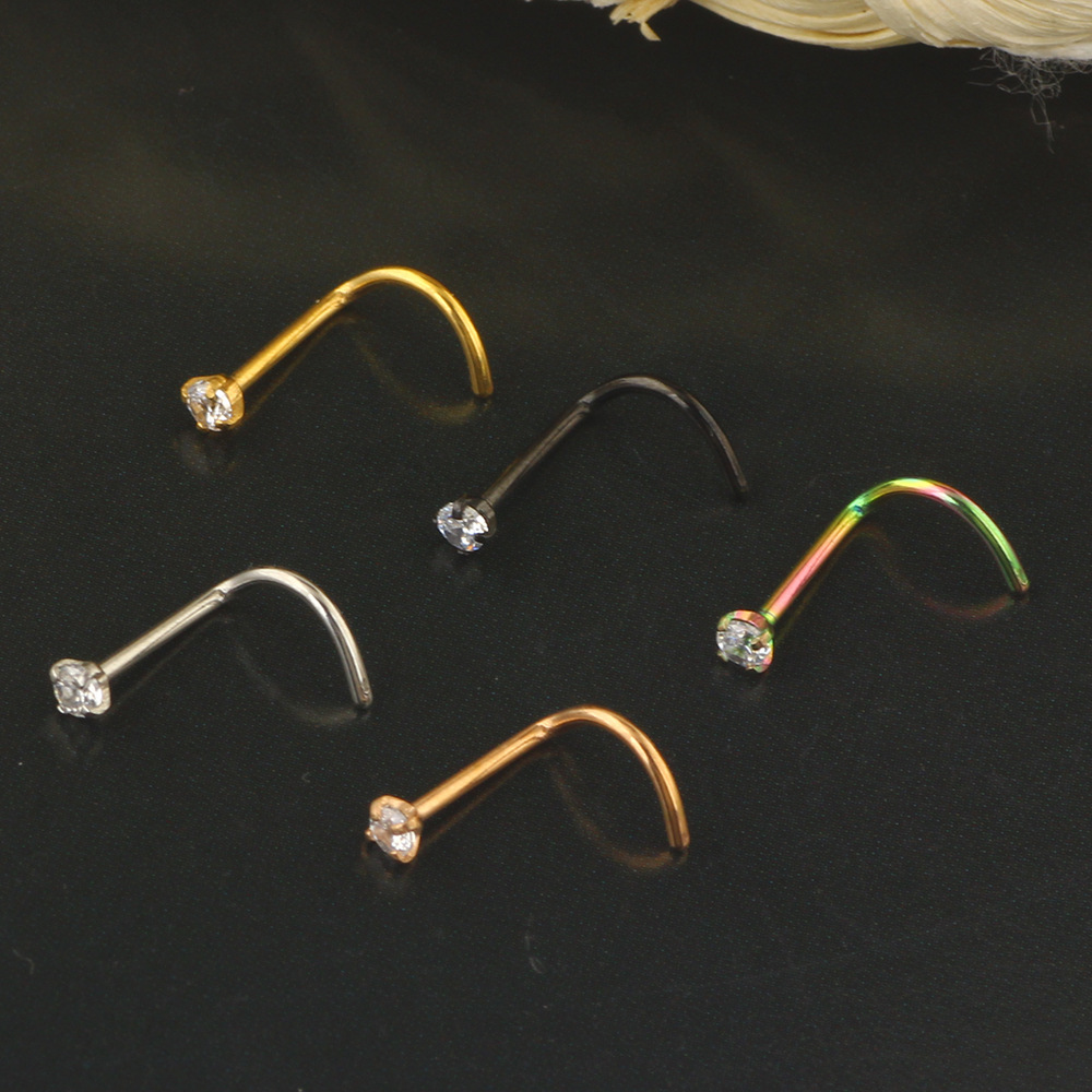 Piercing per Naso 20G in Accia - Body Jewelry Surgical Steel recensione e prezzo