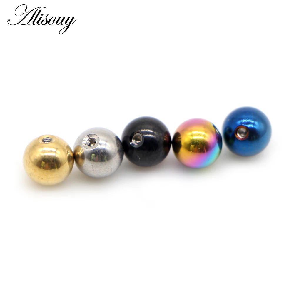 Alisouy 10 Pezzi/lottp Sfere d - Body Jewelry Replacement Ball recensione e prezzo