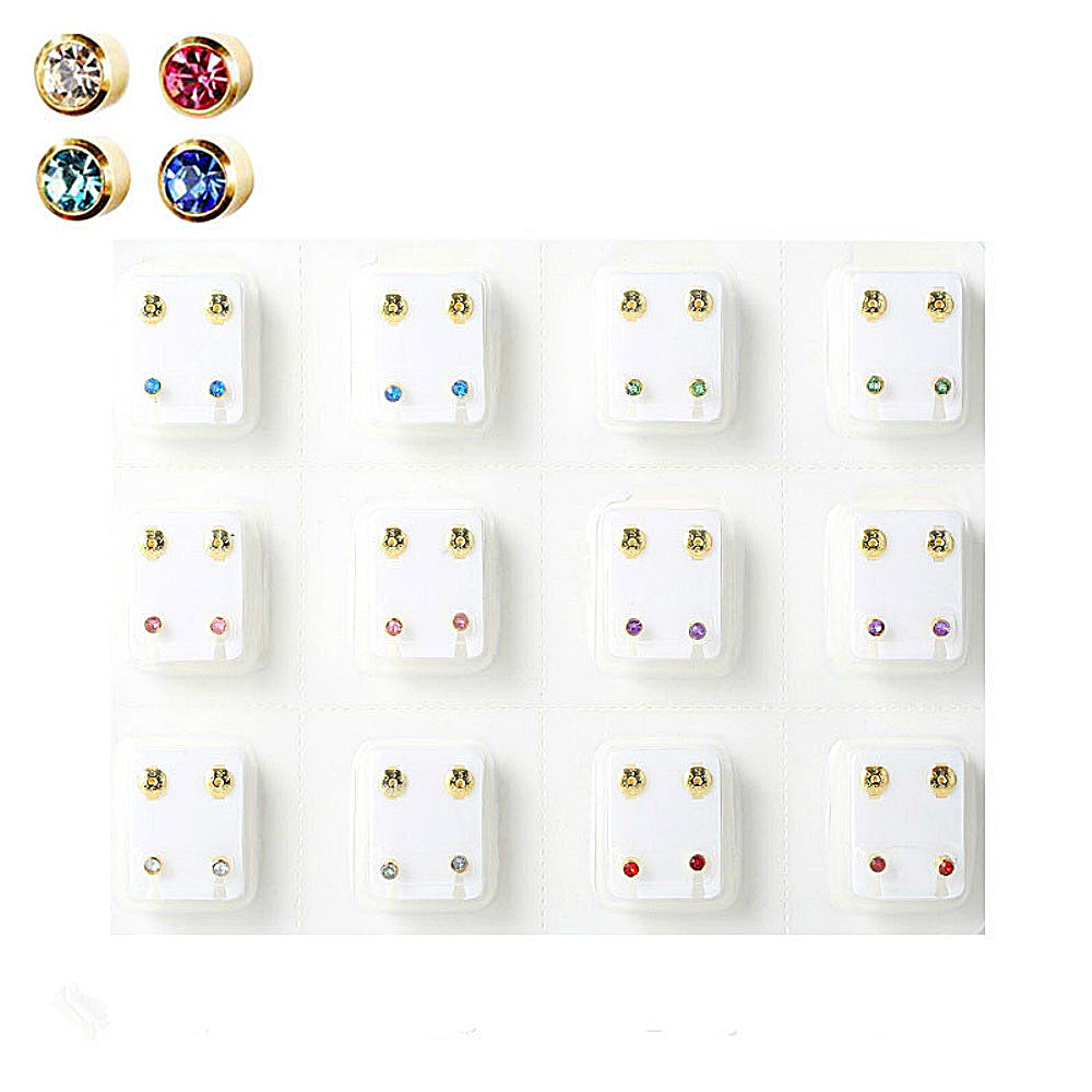 12 paia di orecchini medici in - Body Jewelry Surgical Steel recensione e prezzo