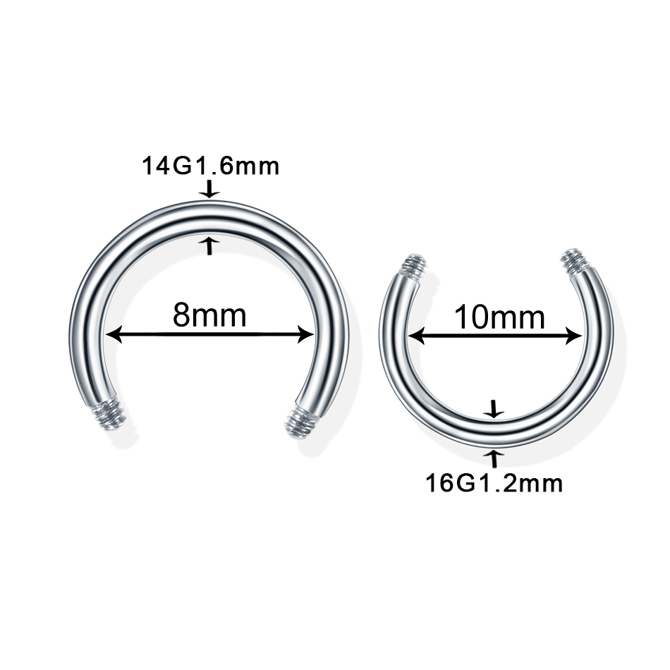 100 pz/lotto Orecchino In Acci - Body Jewelry Replacement Ball recensione e prezzo