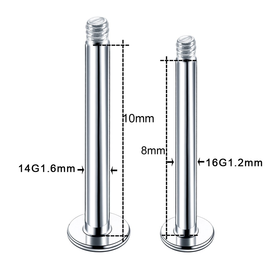 100 pz/lotto Orecchino In Acci - Body Jewelry Replacement Ball recensione e prezzo