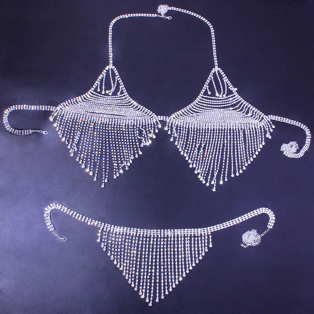 Bling strass nappa corpo caten - Body Jewelry Retainers recensione e prezzo