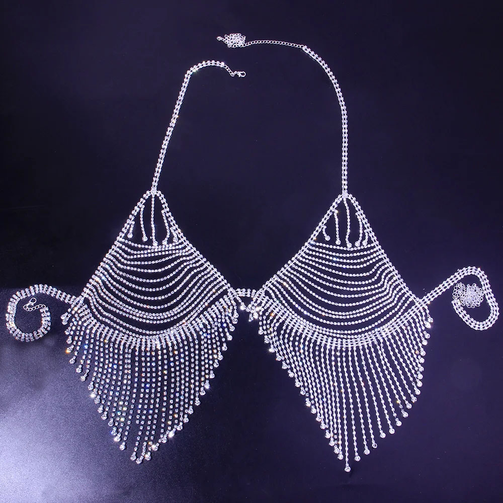 Bling strass nappa corpo caten - Body Jewelry Retainers recensione e prezzo