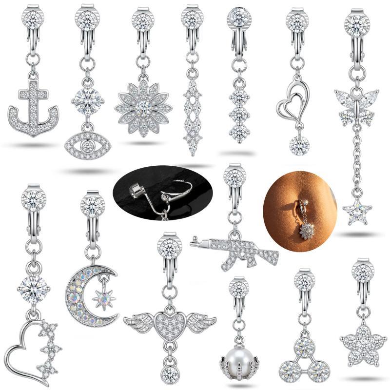 1 Pezzo di Anello per Ombelico - Body Jewelry Surgical Steel recensione e prezzo