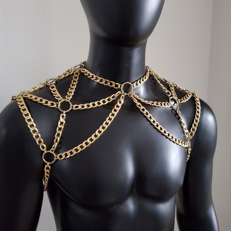 Punk Uomo Spalla Corpo Catena  - Body Jewelry Necklace recensione e prezzo