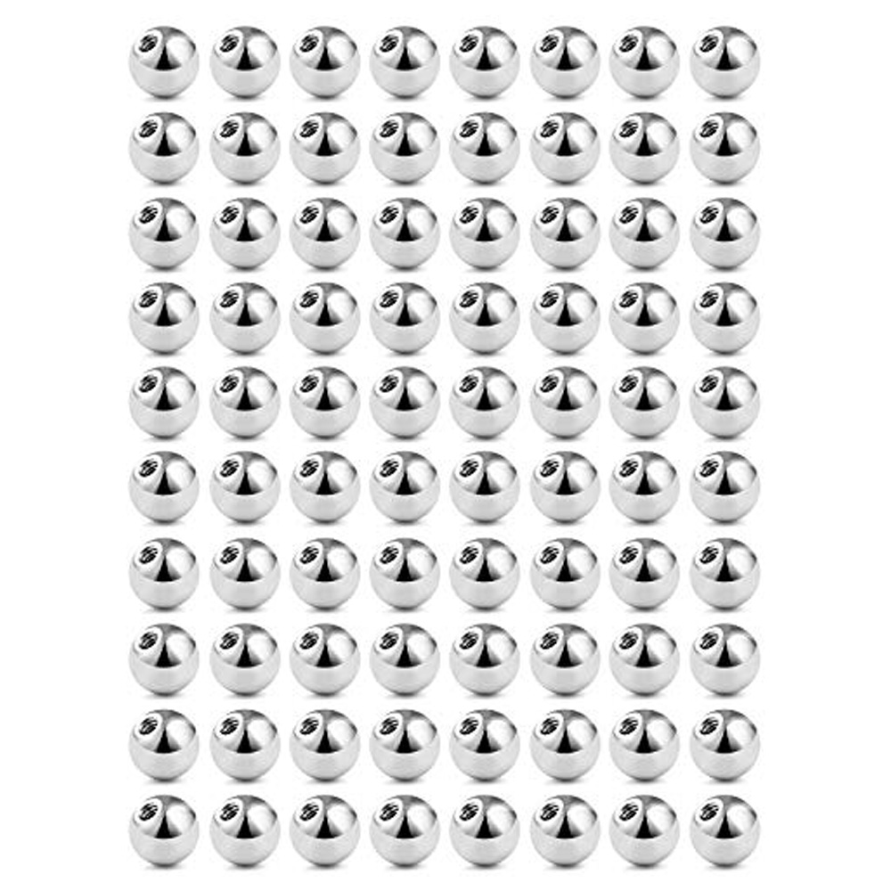 WKOUD 60PCS 14G 16G 3-5mm 316L - Body Jewelry Replacement Ball recensione e prezzo