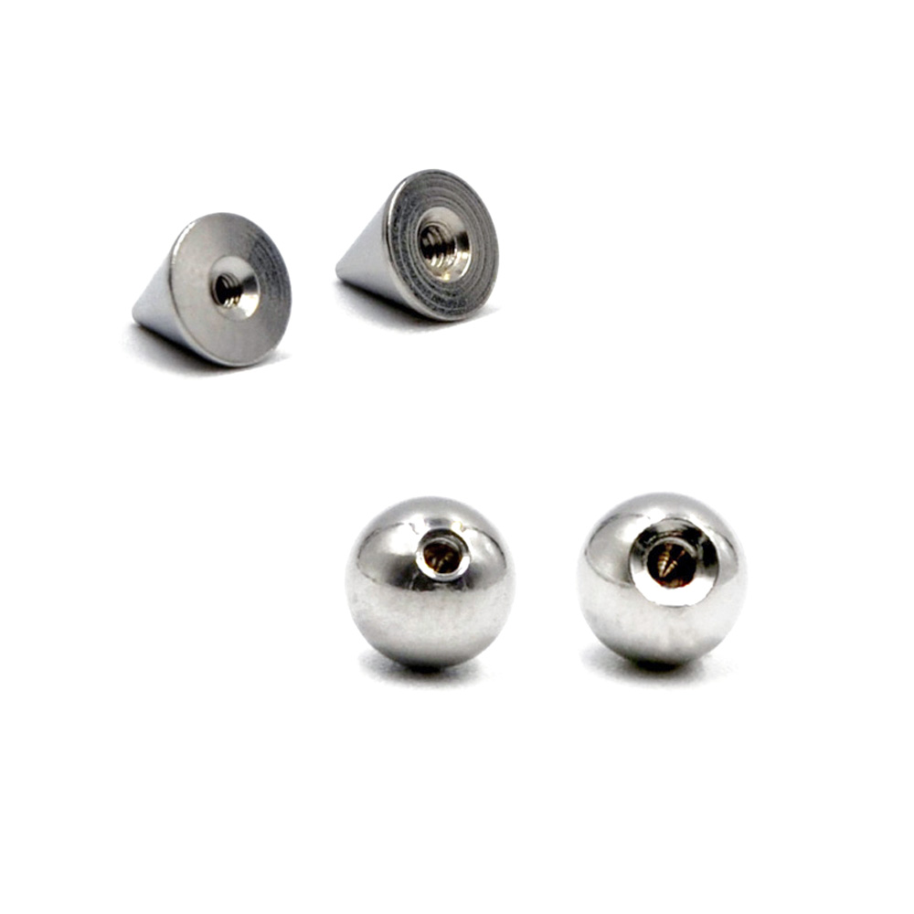 100 pz/lotto Acciaio 14G 16G P - Body Jewelry Replacement Ball recensione e prezzo