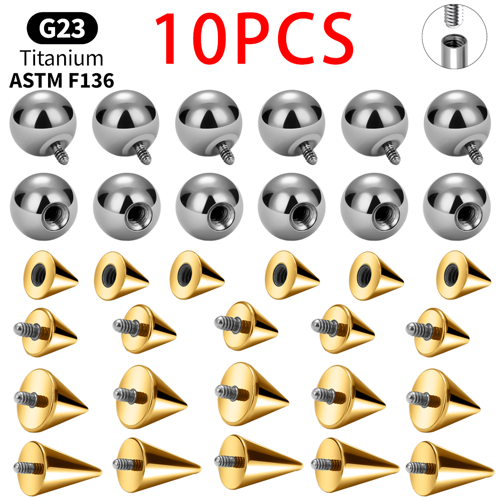 Cono a sfera in titanio di ric - Body Jewelry Replacement Ball recensione e prezzo