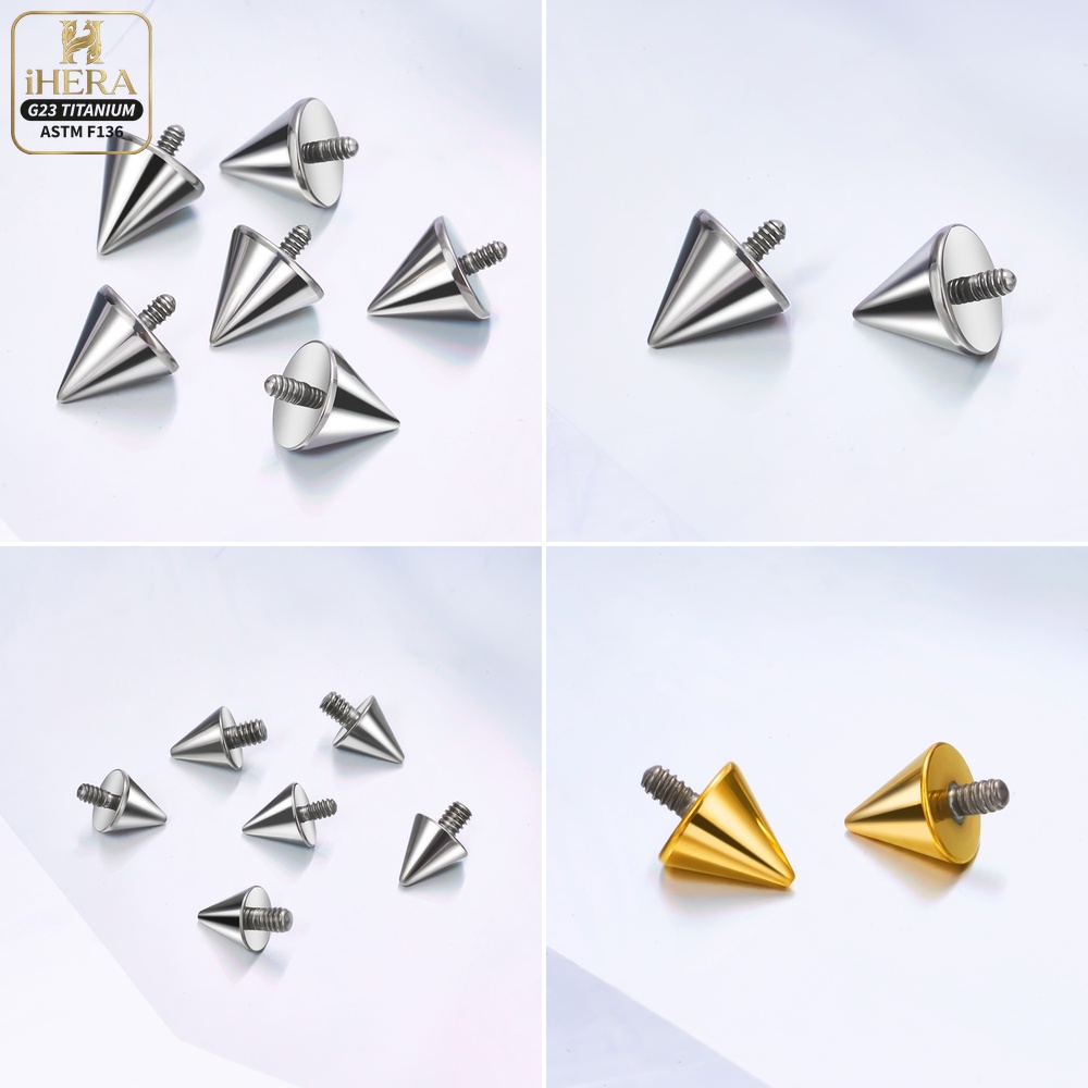 Cono a sfera in titanio di ric - Body Jewelry Replacement Ball recensione e prezzo