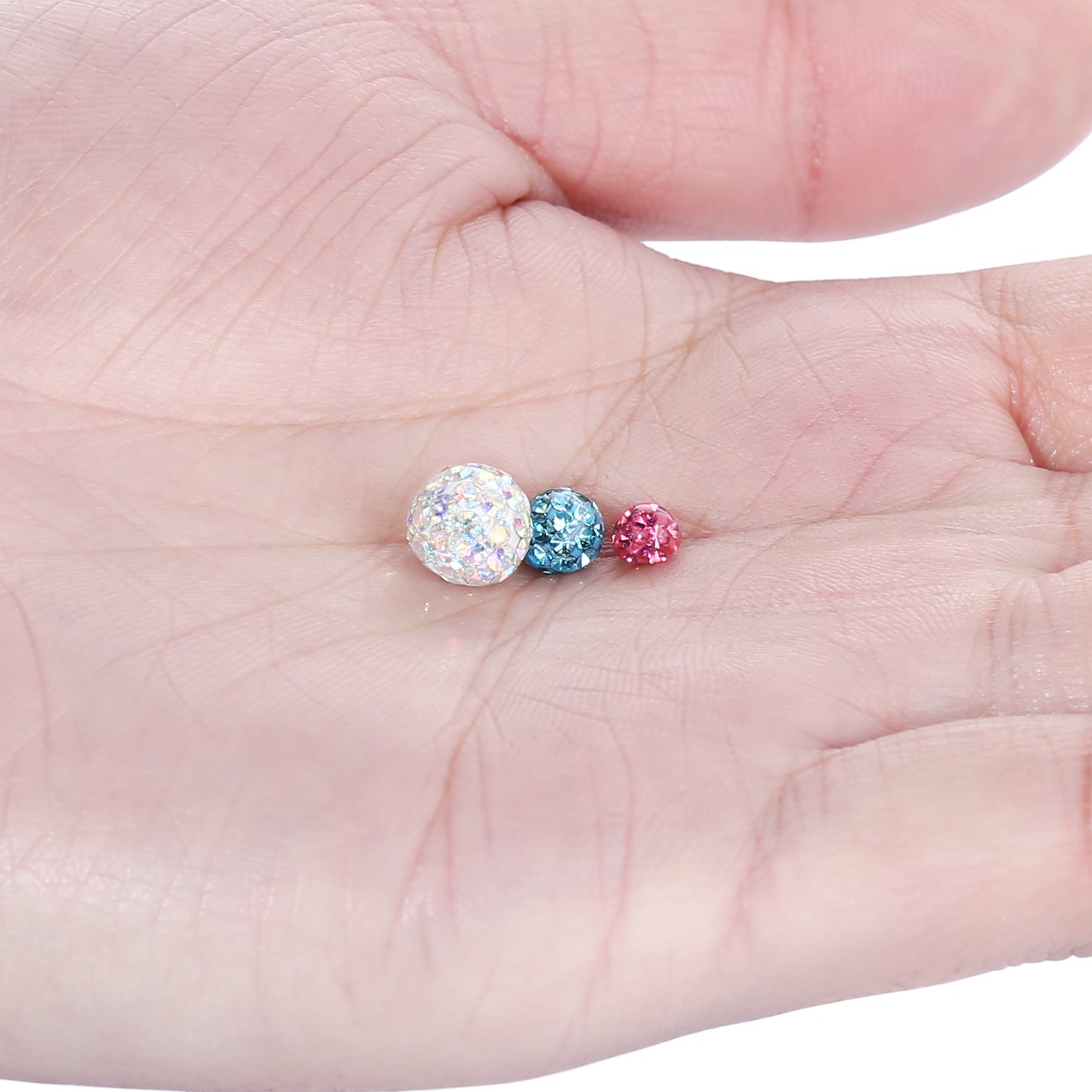 2 pz 14G 16G chirurgico corpo  - Body Jewelry Replacement Ball recensione e prezzo