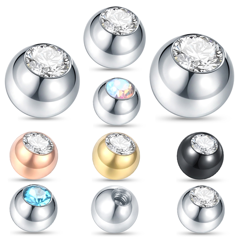 Sfere a vite in acciaio inossi - Body Jewelry Replacement Ball recensione e prezzo