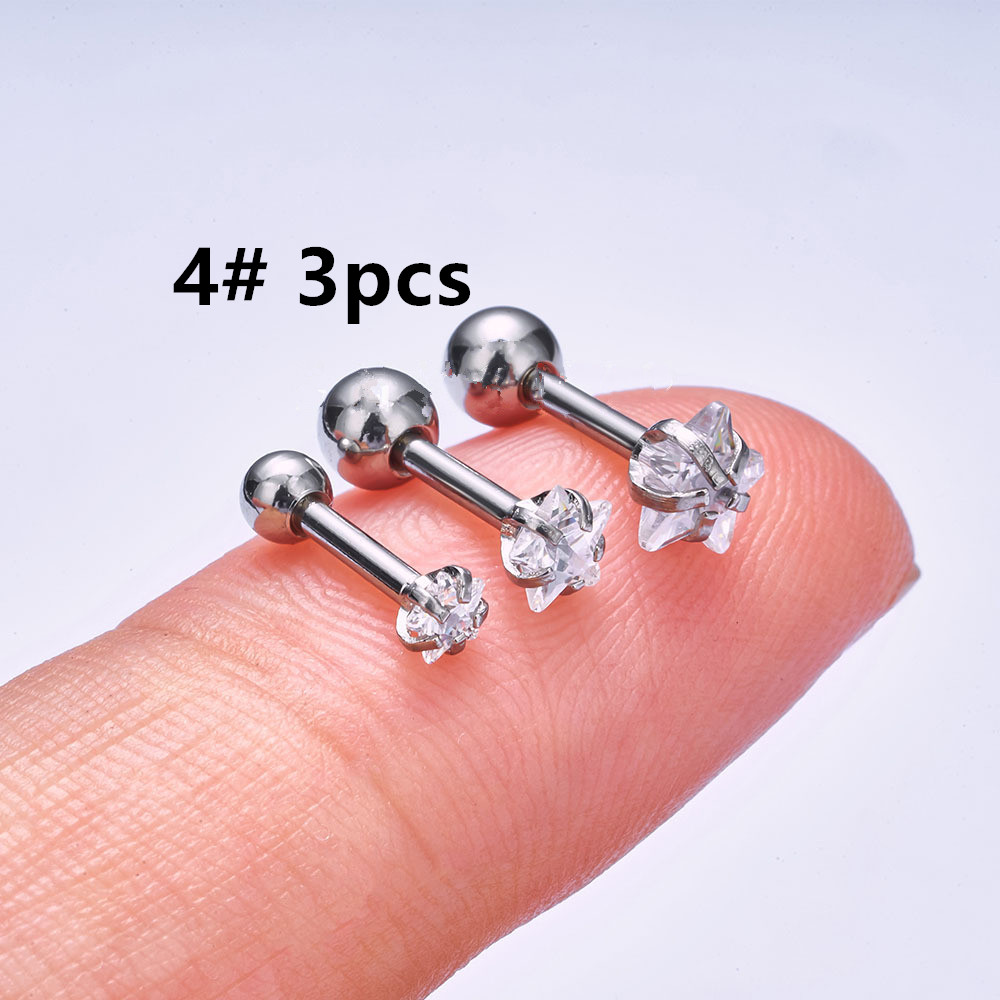 Helix Piercing Star Orecchini  - Body Jewelry Surgical Steel recensione e prezzo