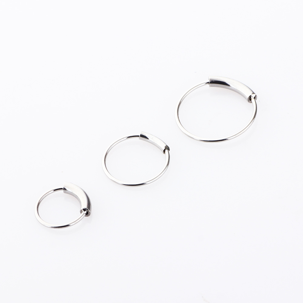 Set di 3 Anelli Continui Senza - Body Jewelry Surgical Steel recensione e prezzo