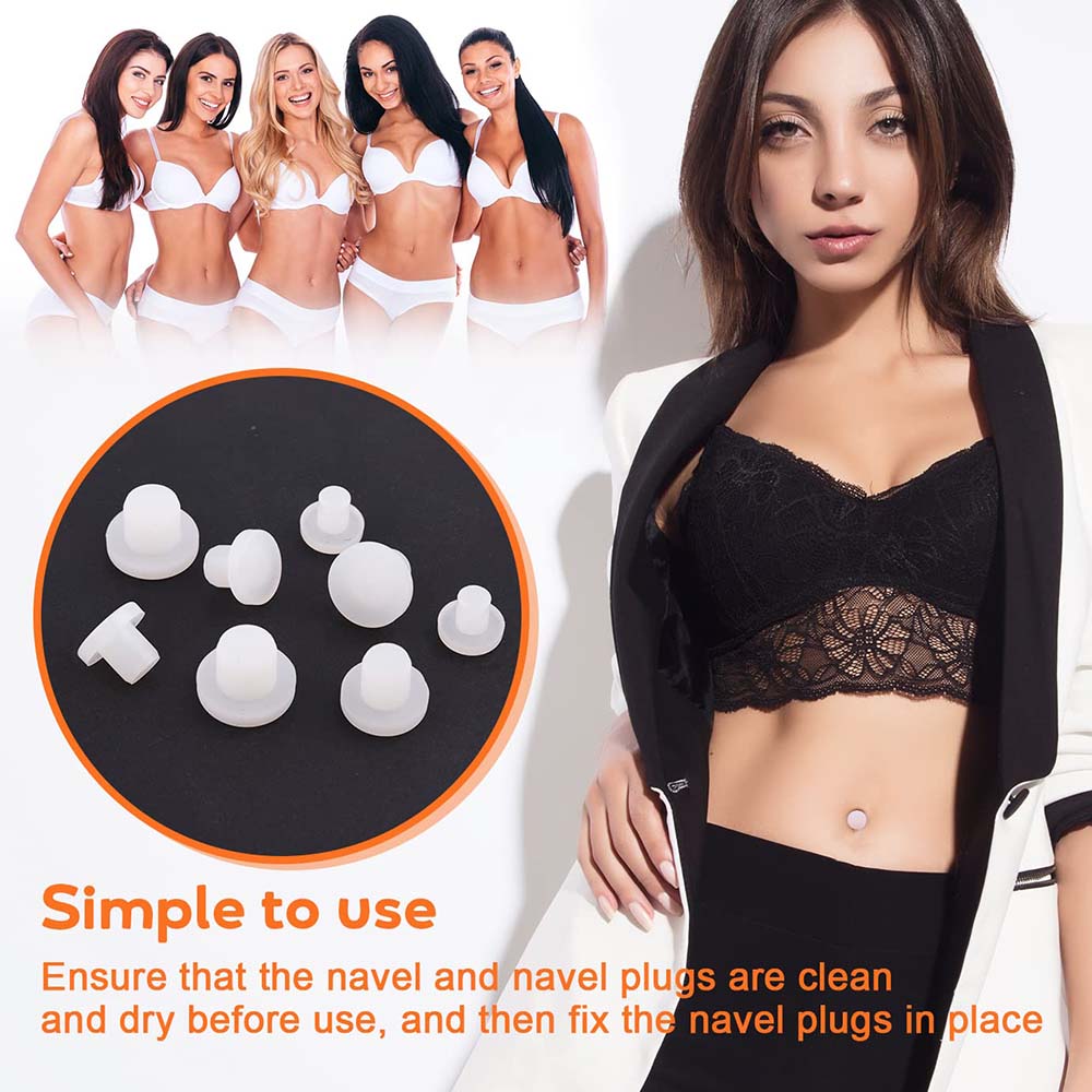 1PC Tappo per ombelico in sili - Body Jewelry Repair recensione e prezzo